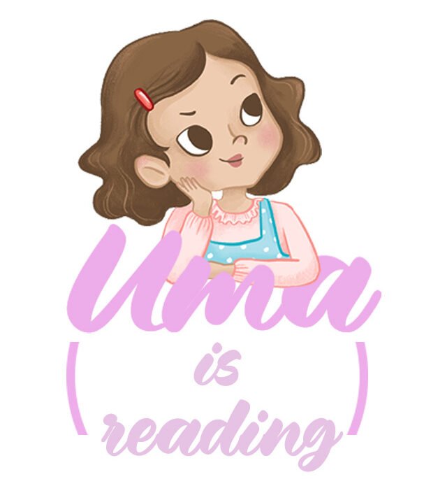 Uma is reading book libro infantil